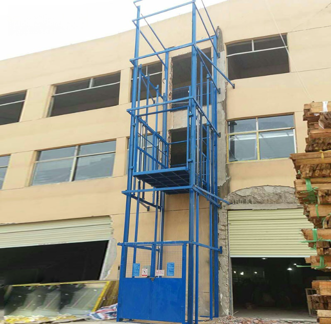 仙桃建材厂室外物料提升